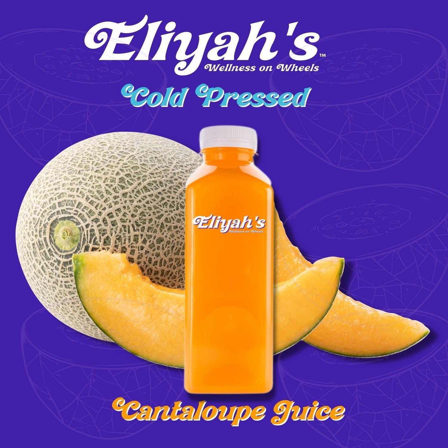 Eliyah's Cold Pressed Cantaloupe Juice