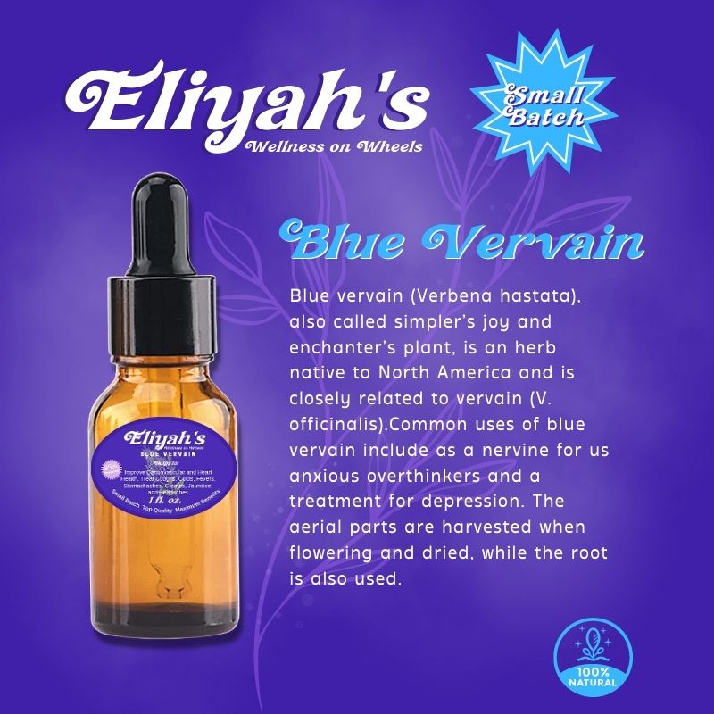 Eliyah's Blue Vervain Tincture