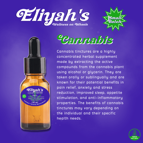 Eliyah's Cannabis Tincture